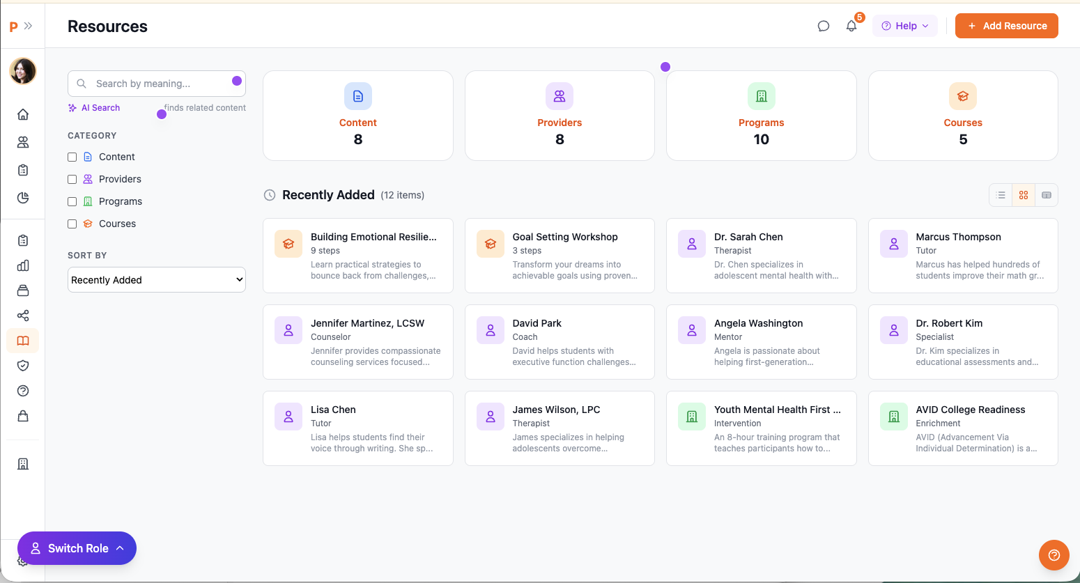 Integrations workflow